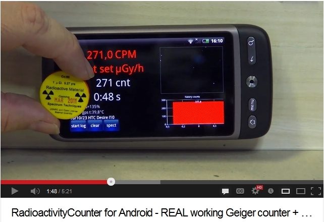 Android Geiger Counter