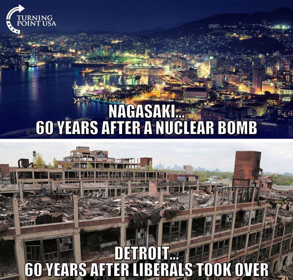 Detroit - Nagasaki 60 years later