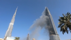 Dubai Address Hotel Fire 1-1-2015