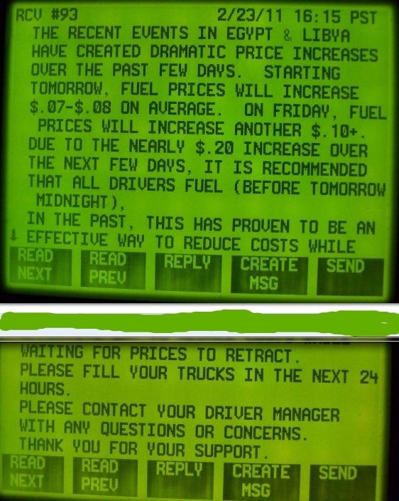 Fuel up now - warning to drivers