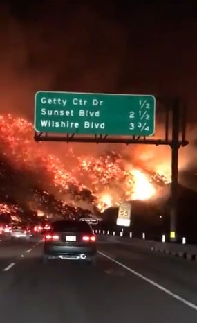Los Angeles fire 12-6-2017