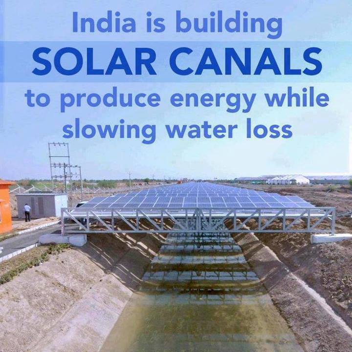 Solar Canal Covers