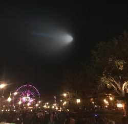 Trident over Disneyland 11-7-2015