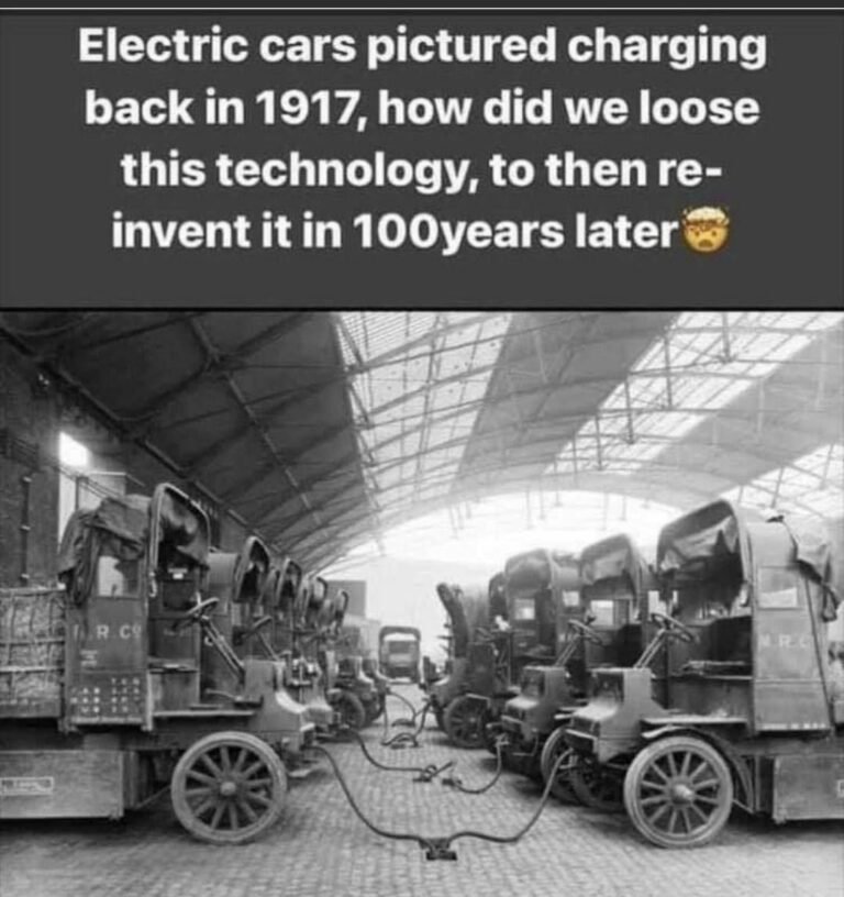 Recharging electric cars 1917