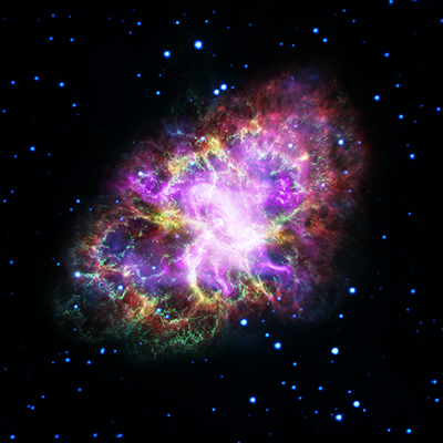 Hubble Crab Nebula