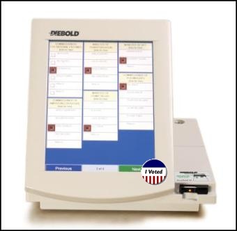 Diebold Voting Machine
